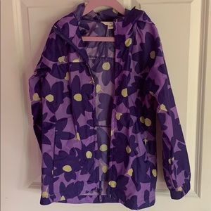 Girl kid rain coat